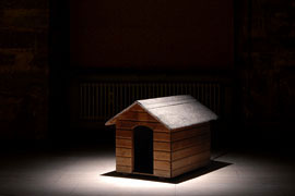 To be in the doghouse